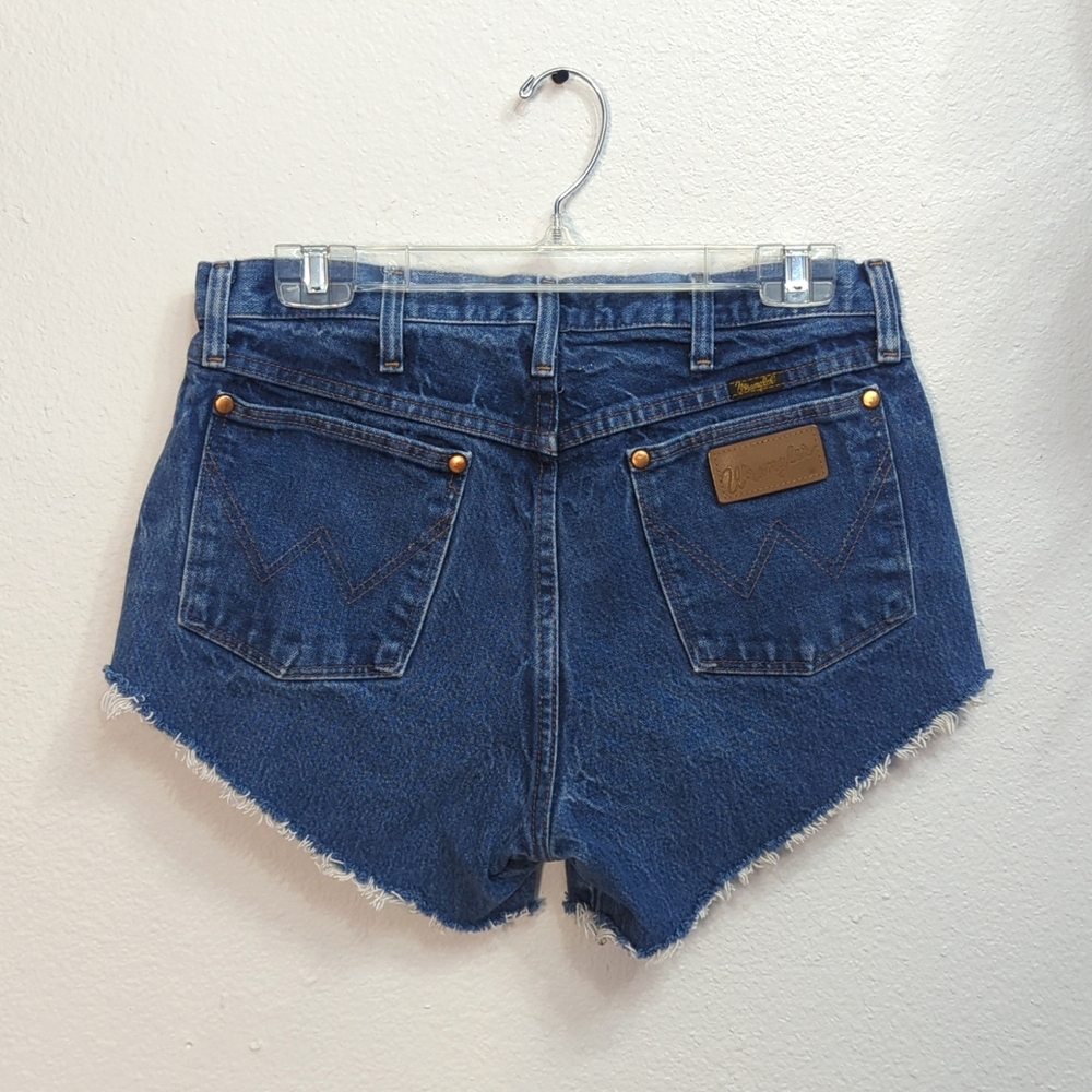Women's Vintage Reworked Wrangler High-waisted Cutoff Shorts Sz 32